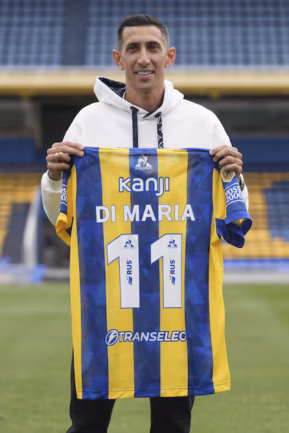 Ángel Di María ya es jugador de Rosario Central: “Estar otra vez acá era algo que deseaba”